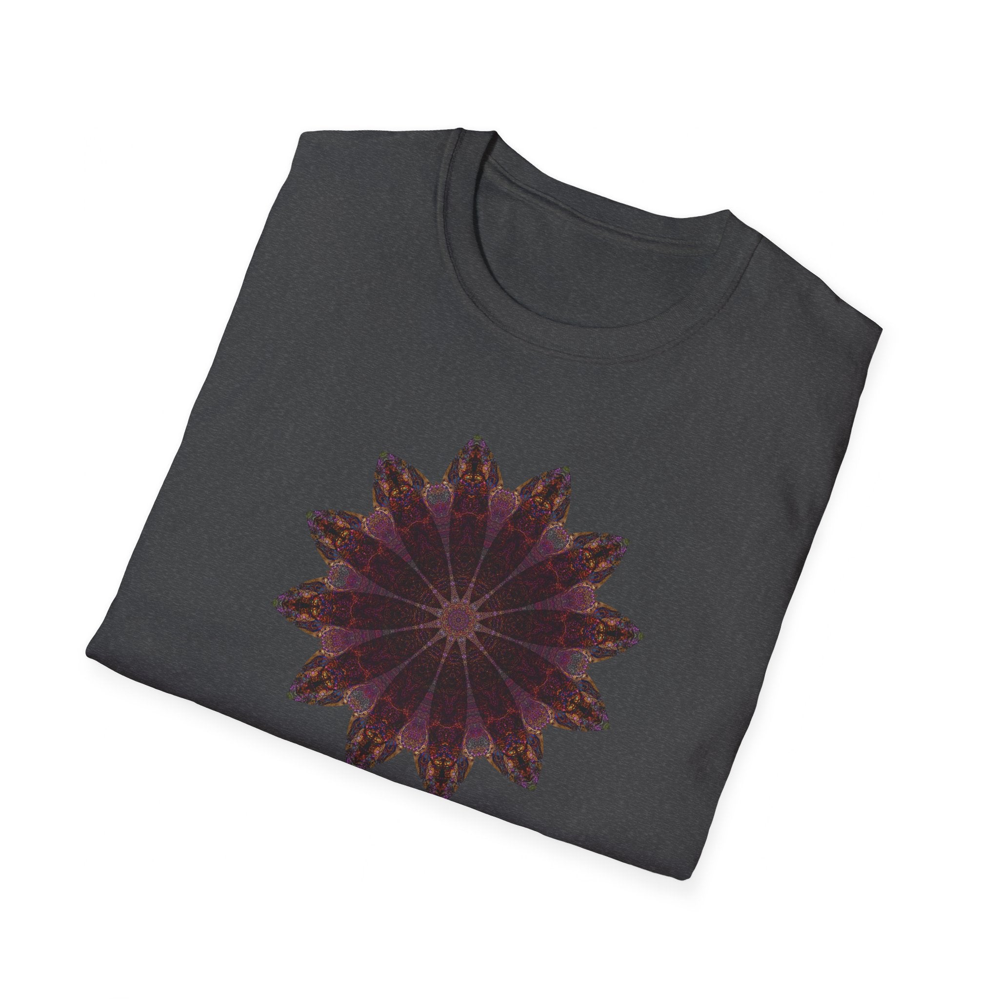 Unisex Softstyle T-Shirt - Love Light Mandalas No.5