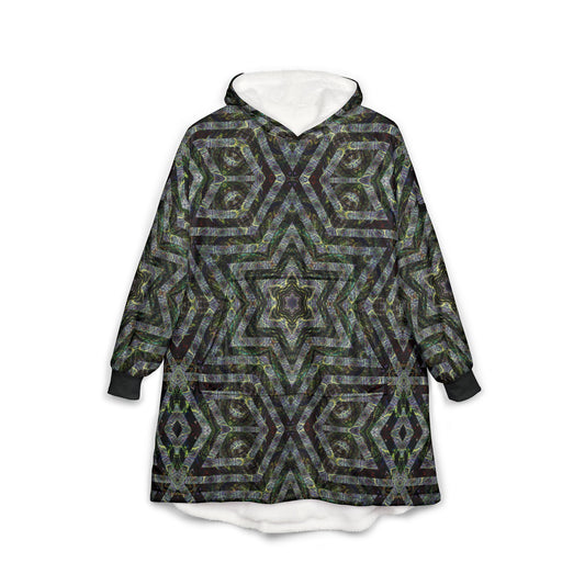 Unisex Hooded Blanket - Kaleidoscope P5 No. 10