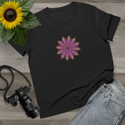Women’s Maple Tee - Love Light Mandalas No.16