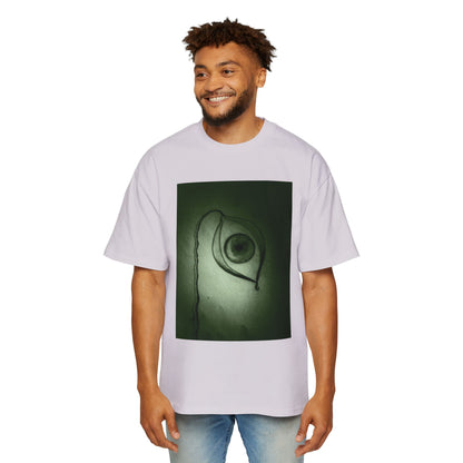 Men's Heavy Oversized Tee - Eye Plants No.2