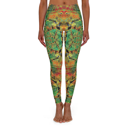 Spandex Leggings - Love Light Fractals No.3d