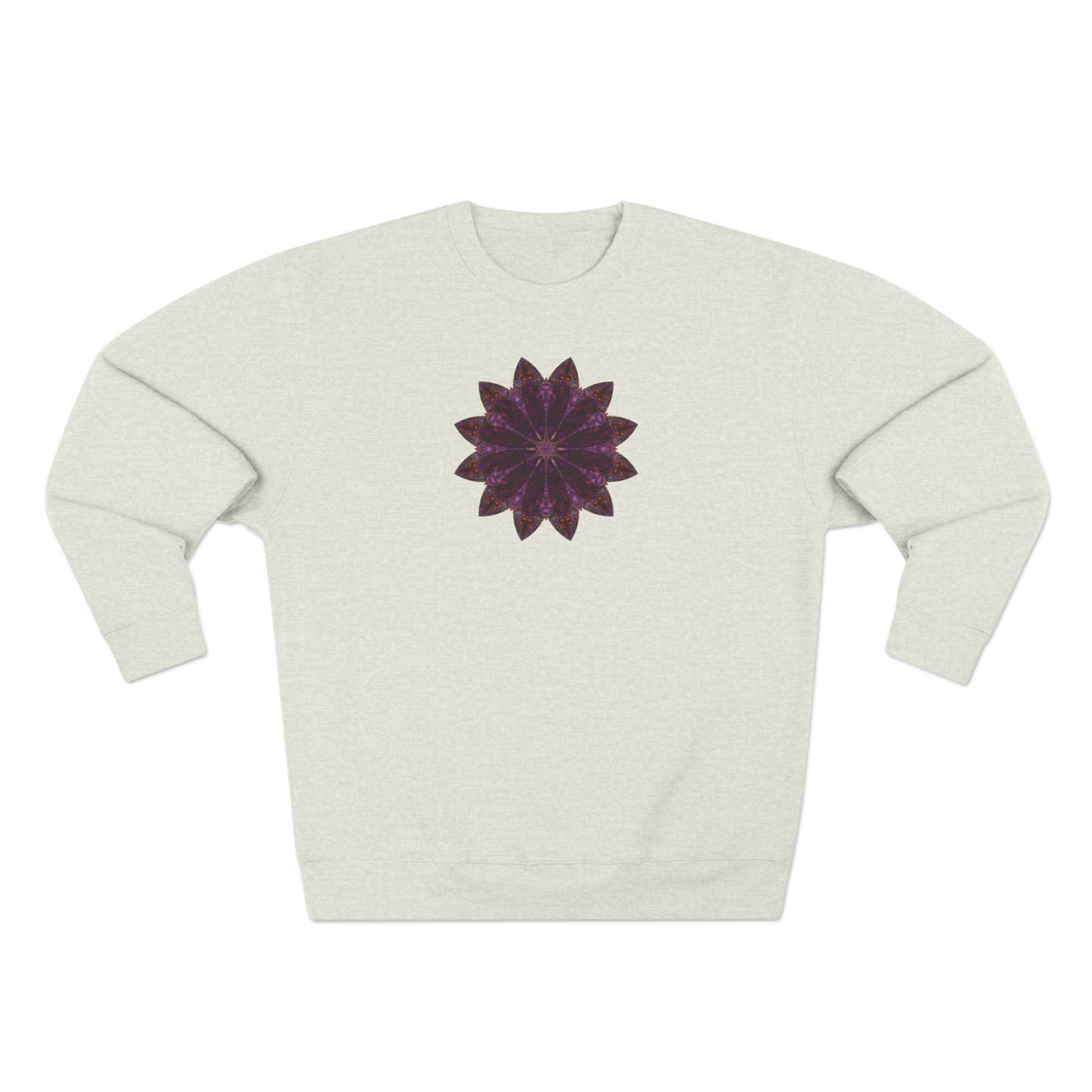 Unisex Crewneck Sweatshirt - Love Light Mandalas No.15