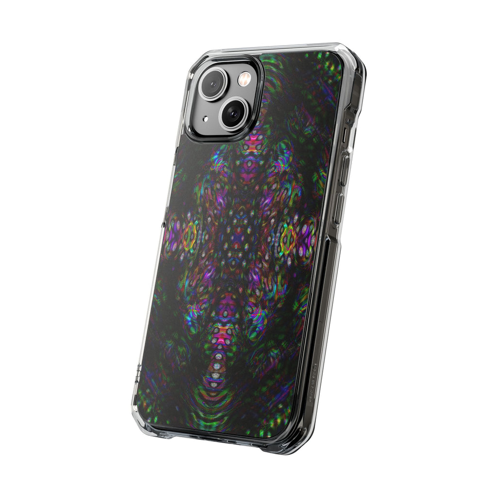 iPhone 14 Magnetic Clear Impact Case - DMT Scribe Tiles No.2