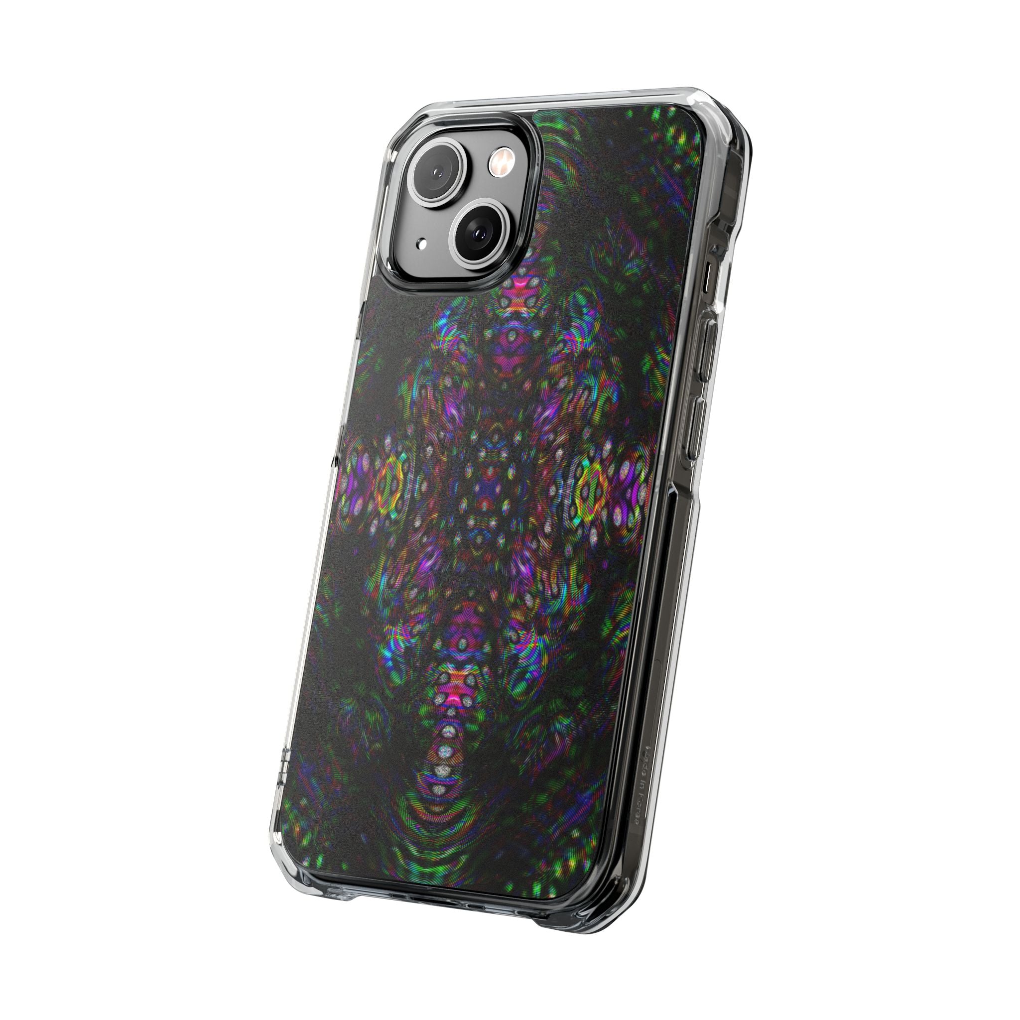 iPhone 14 Magnetic Clear Impact Case - DMT Scribe Tiles No.2