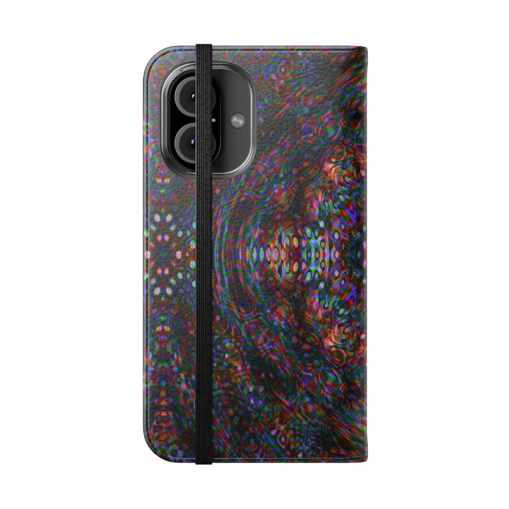 iPhone 16 Flip Case - DMT Scribe Tiles No.1