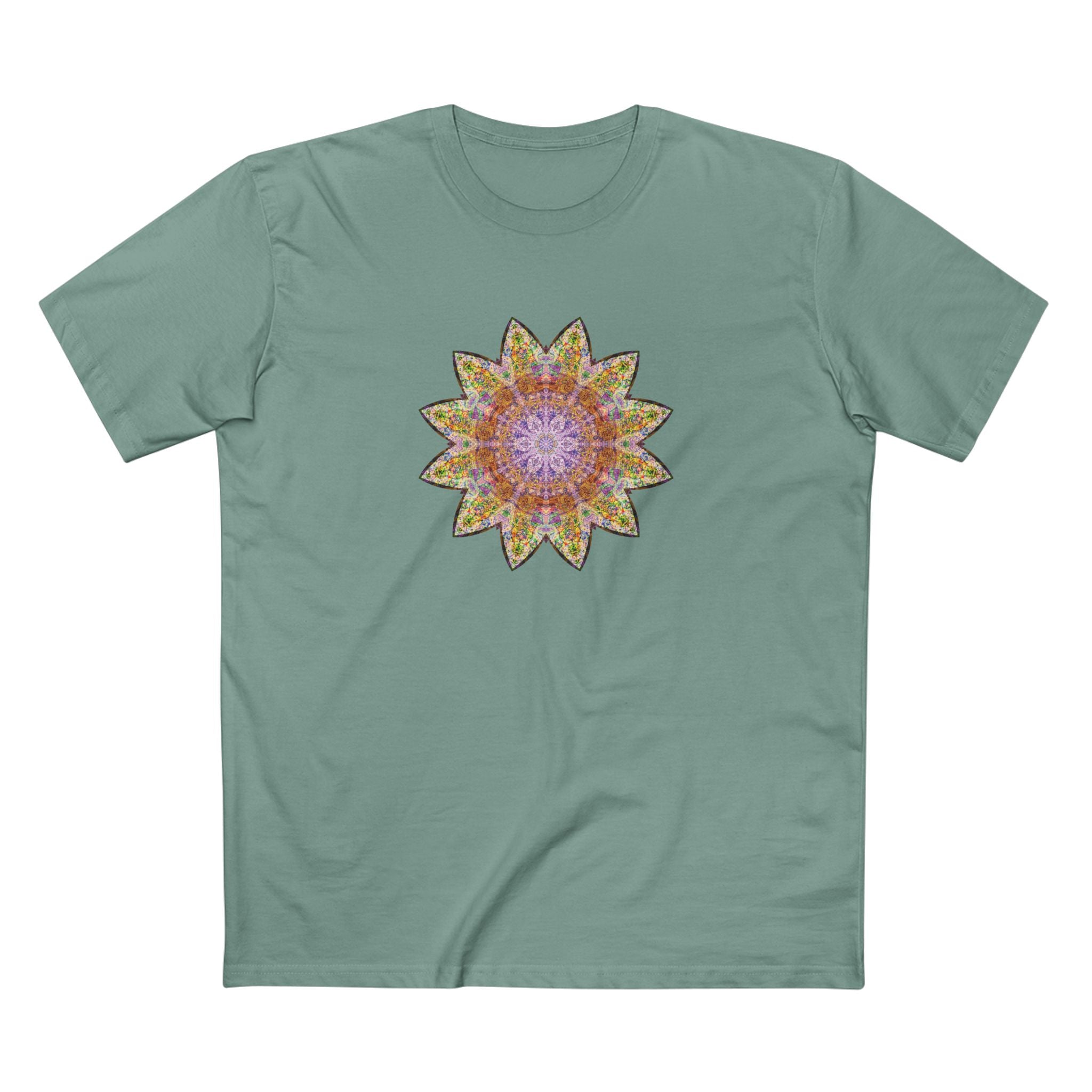 Men's Staple Tee - Love Light Mandalas No.14