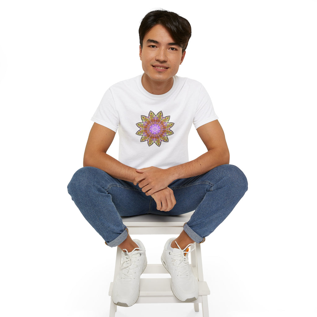 Unisex Ultra Cotton Tee - Love Light Mandalas No.14