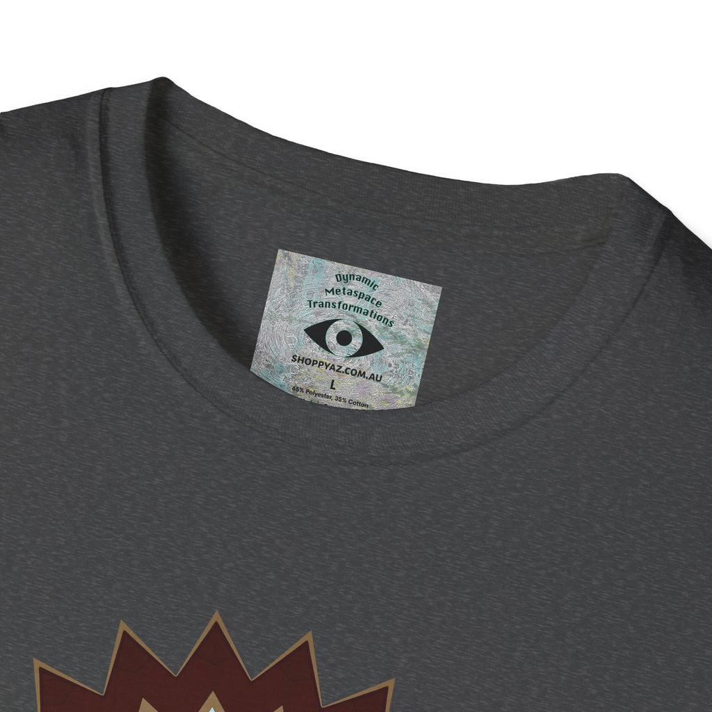 Unisex Softstyle T-Shirt - Mycelium Mandalas No.1