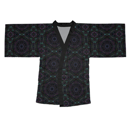 Long Sleeve Kimono Robe - P5 Kaleidoscopic No.32