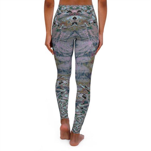 Spandex Leggings - Love Light Fractals No.5b