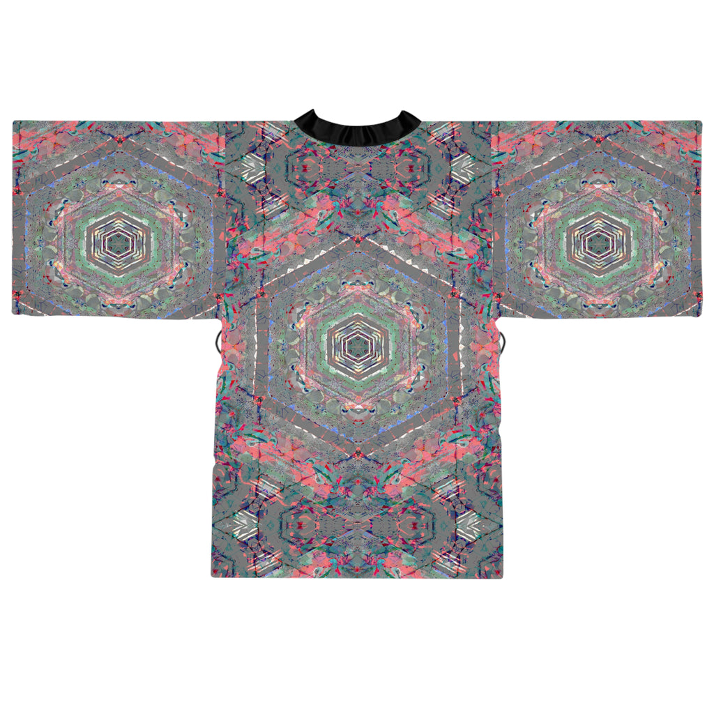 Long Sleeve Kimono Robe - DK Series No.9