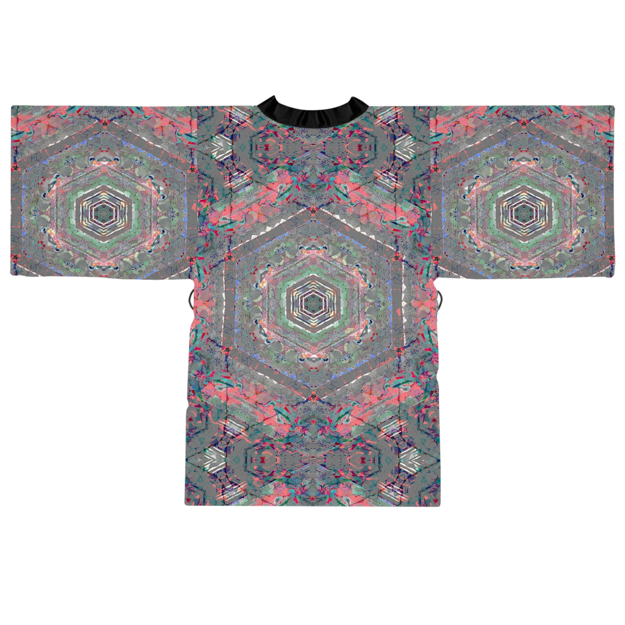 Long Sleeve Kimono Robe - DK Series No.9