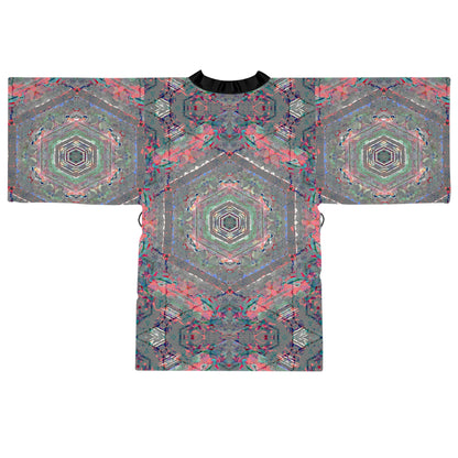 Long Sleeve Kimono Robe - DK Series No.9