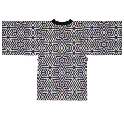 Long Sleeve Kimono Robe - P5 Kaleidoscopic No.20