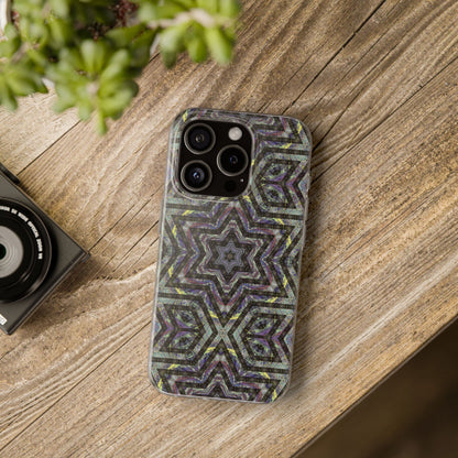 iPhone 15 Flexi Case - P5 Kaleidoscopic No.1