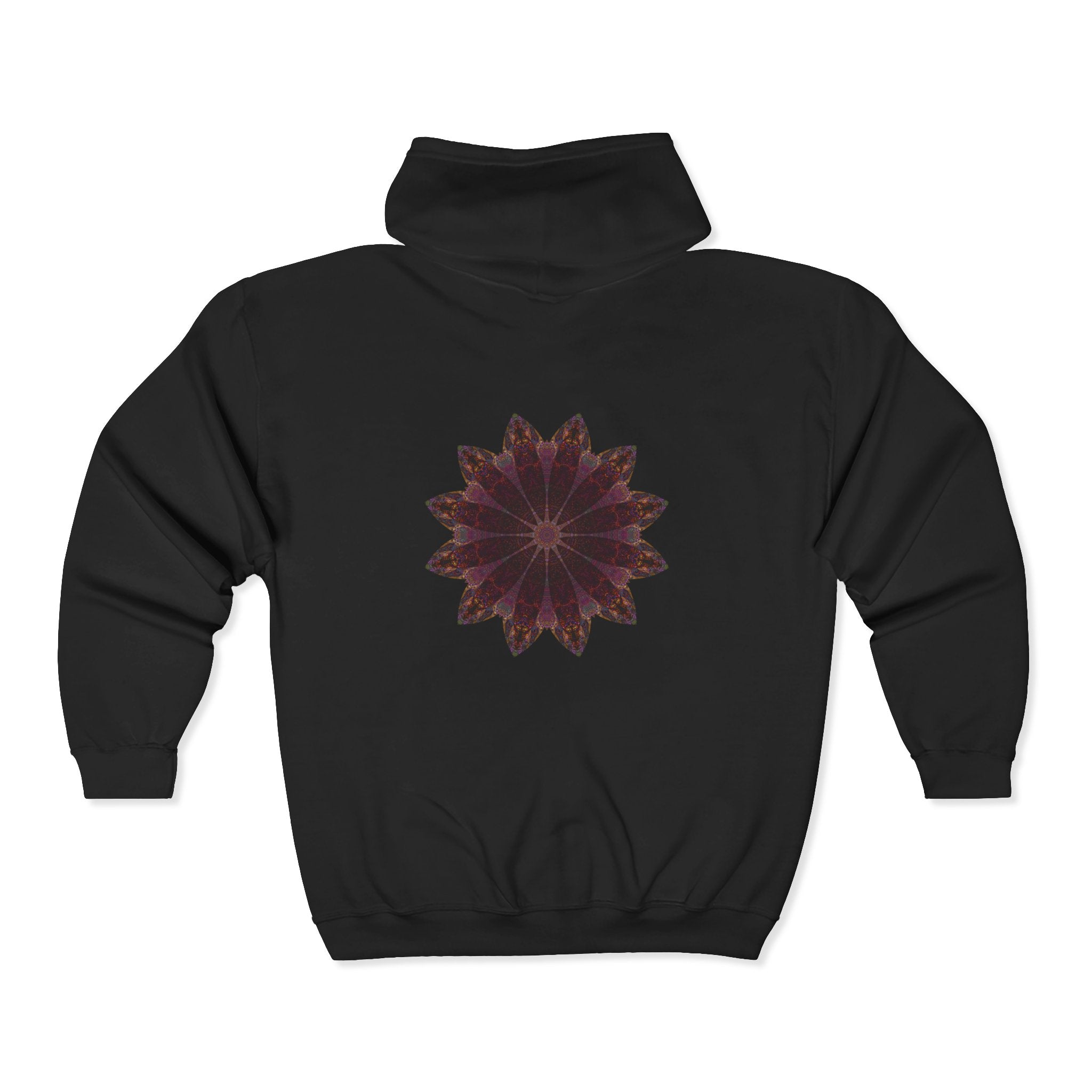 Unisex Heavy Blend™ Full Zip Hooded Sweatshirt - Love Light Mandalas No.5