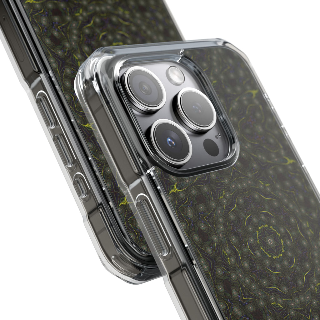 iPhone 15 Magnetic Clear Impact Case - P5 Kaleidoscopic No.2
