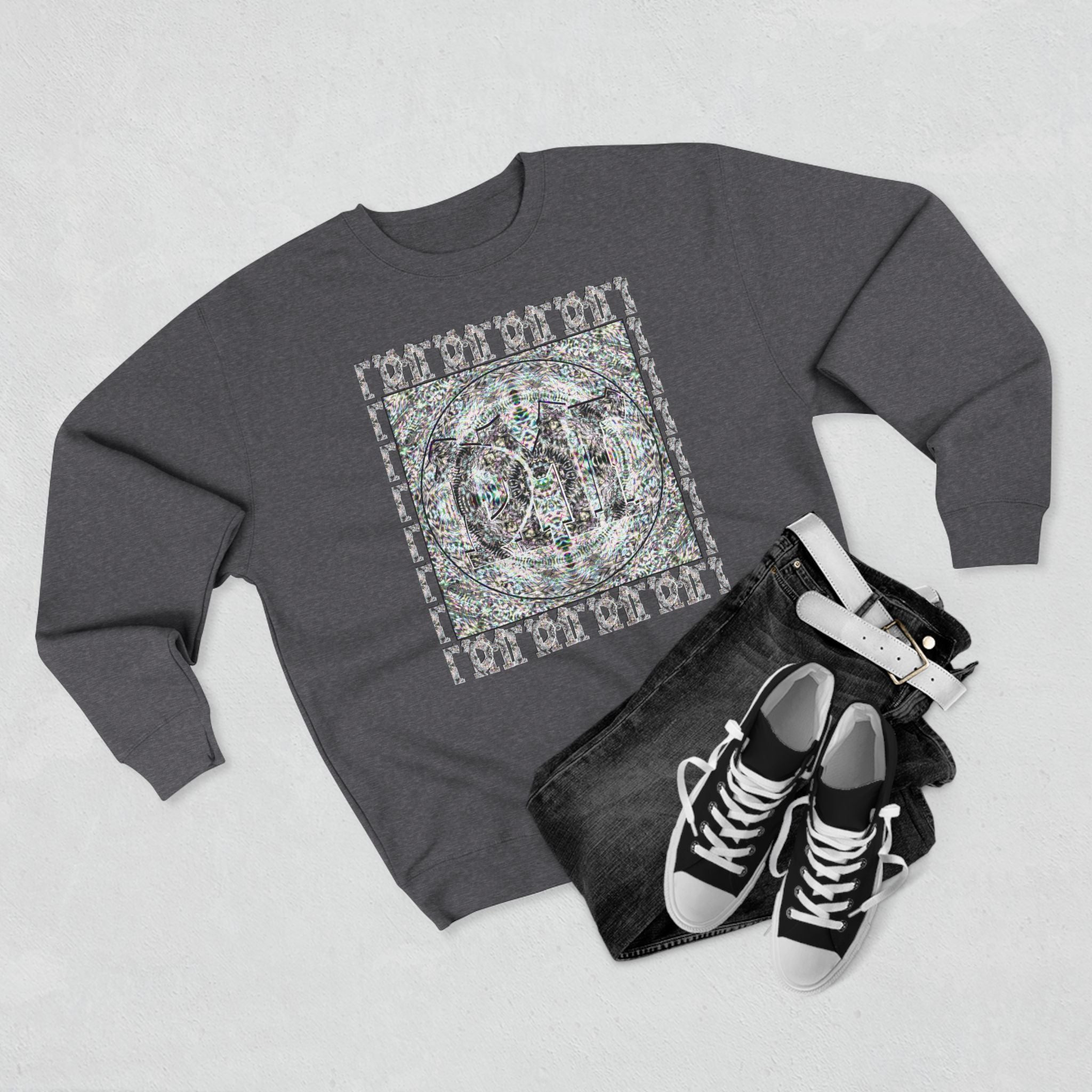 Unisex Crewneck Sweatshirt - DMT Scribe No.12
