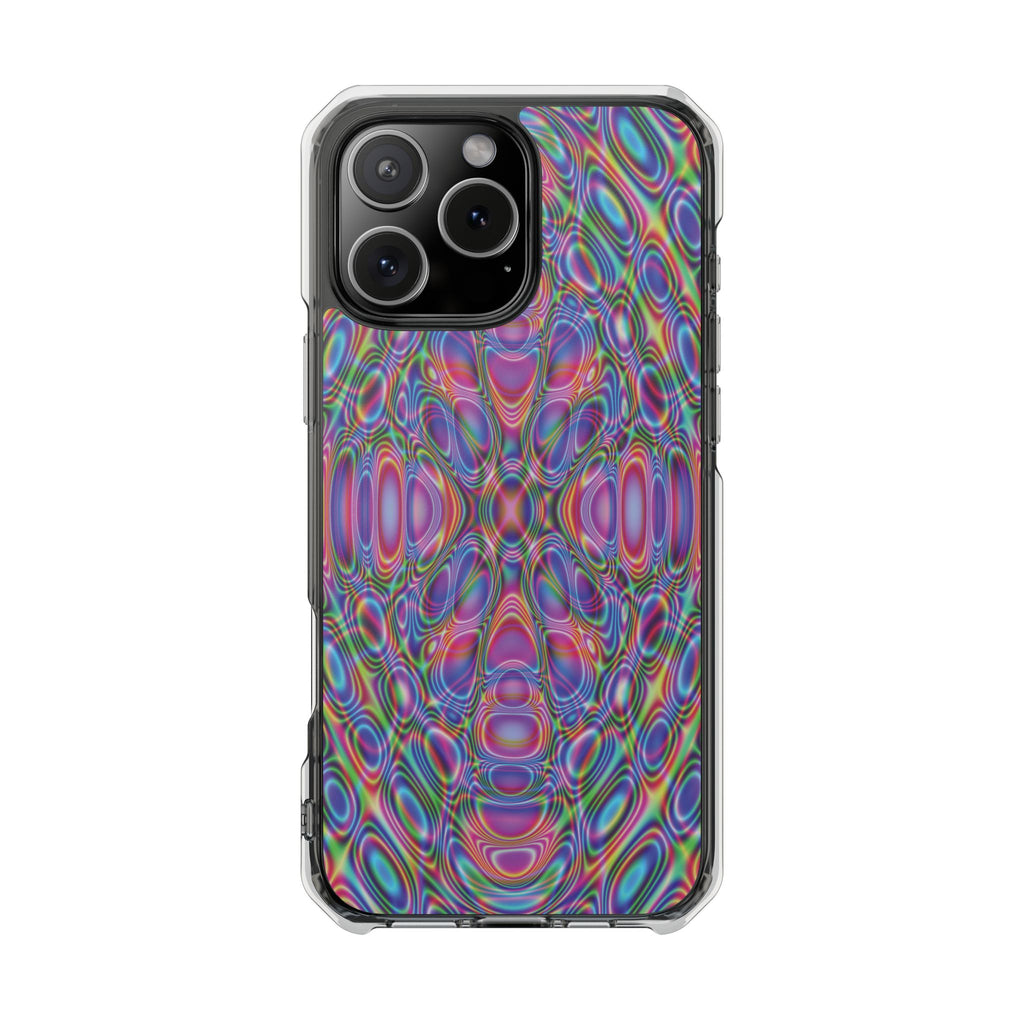 iPhone 16 Magnetic Clear Impact Case - DMT Seer No.1