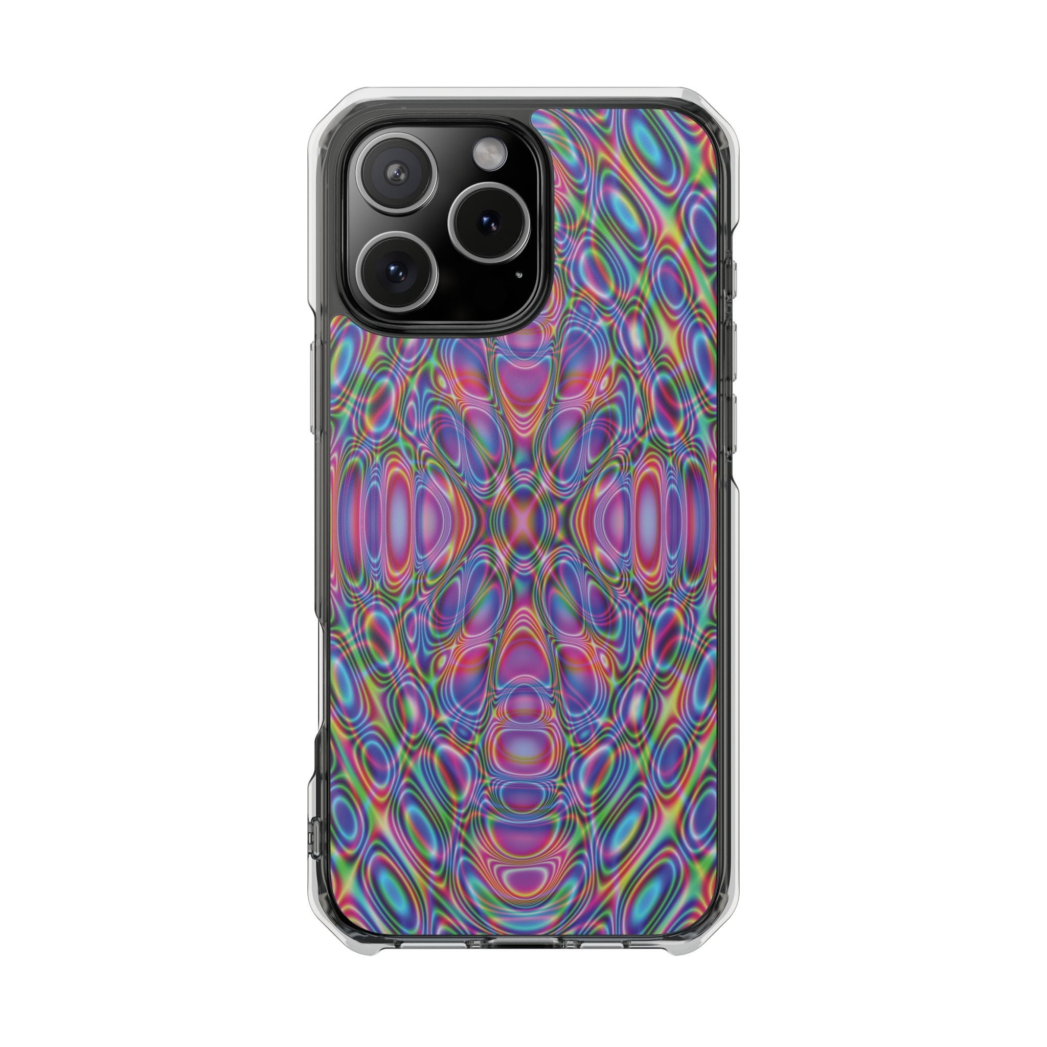 iPhone 16 Magnetic Clear Impact Case - DMT Seer No.1