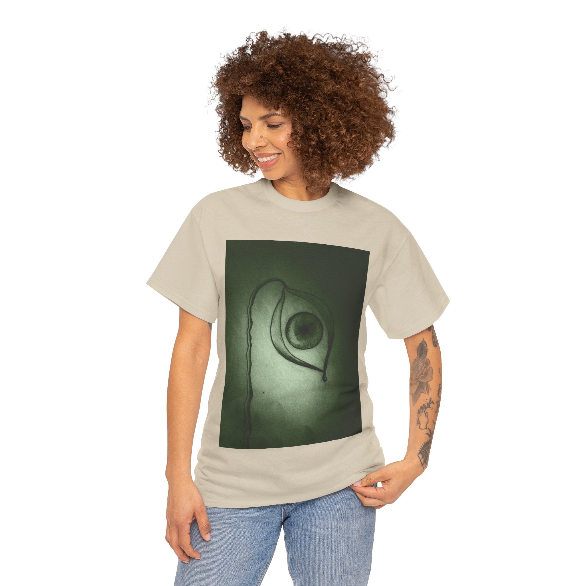 Unisex Heavy Cotton Tee - Eye Plants No.2
