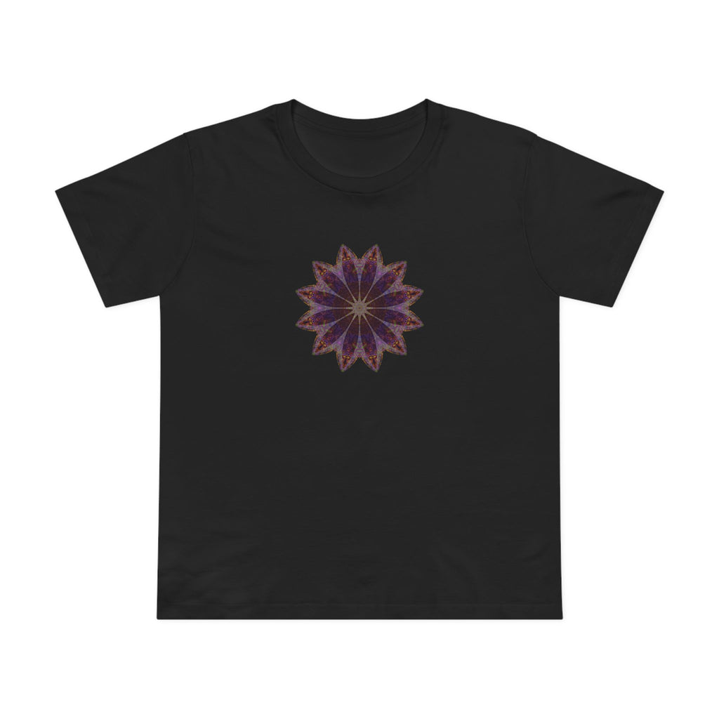 Women’s Maple Tee - Love Light Mandalas No.11