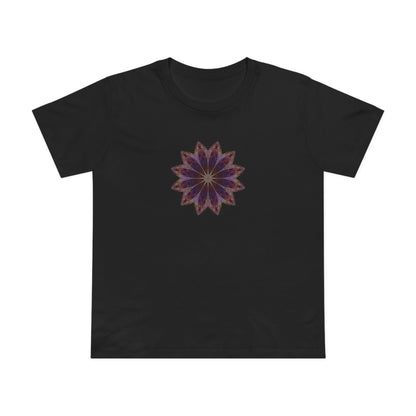 Women’s Maple Tee - Love Light Mandalas No.11