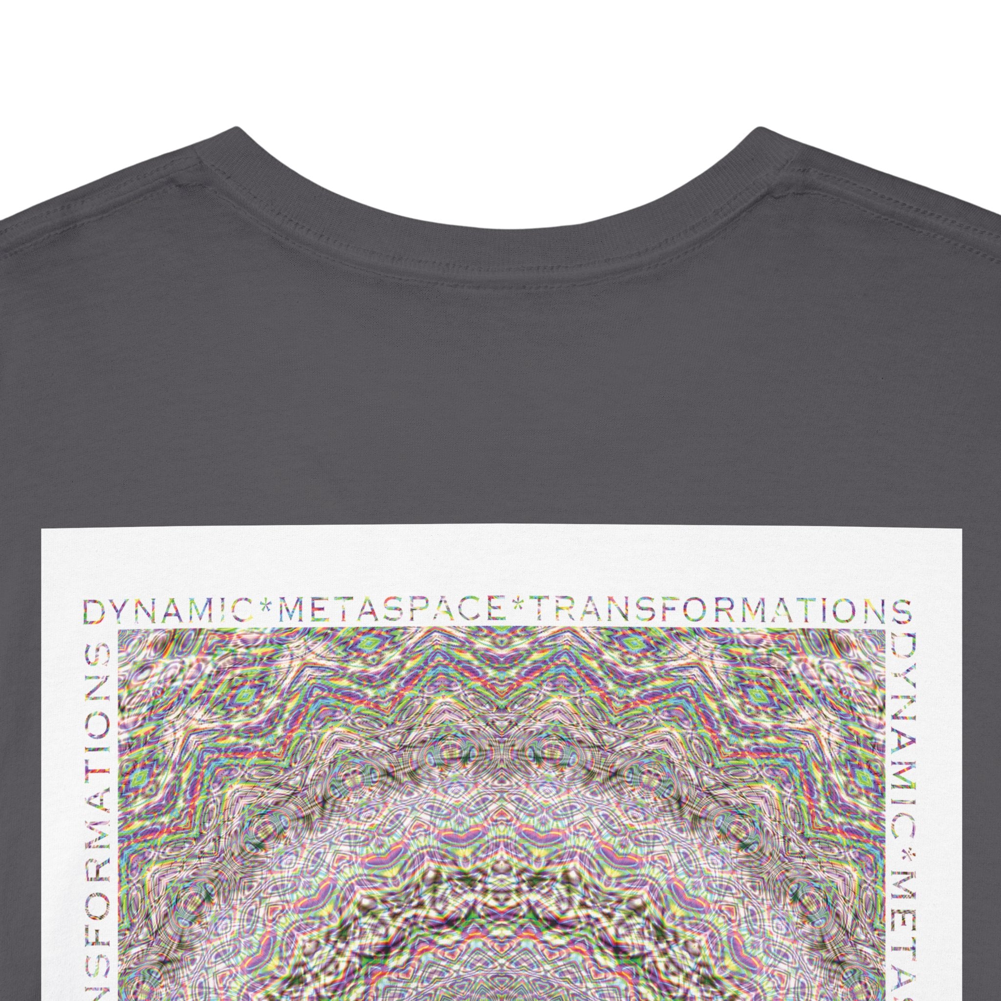 Unisex Heavy Cotton Tee (Back) - DMT Seer No.10