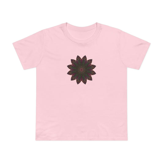 Women’s Maple Tee - Love Light Mandalas No.7