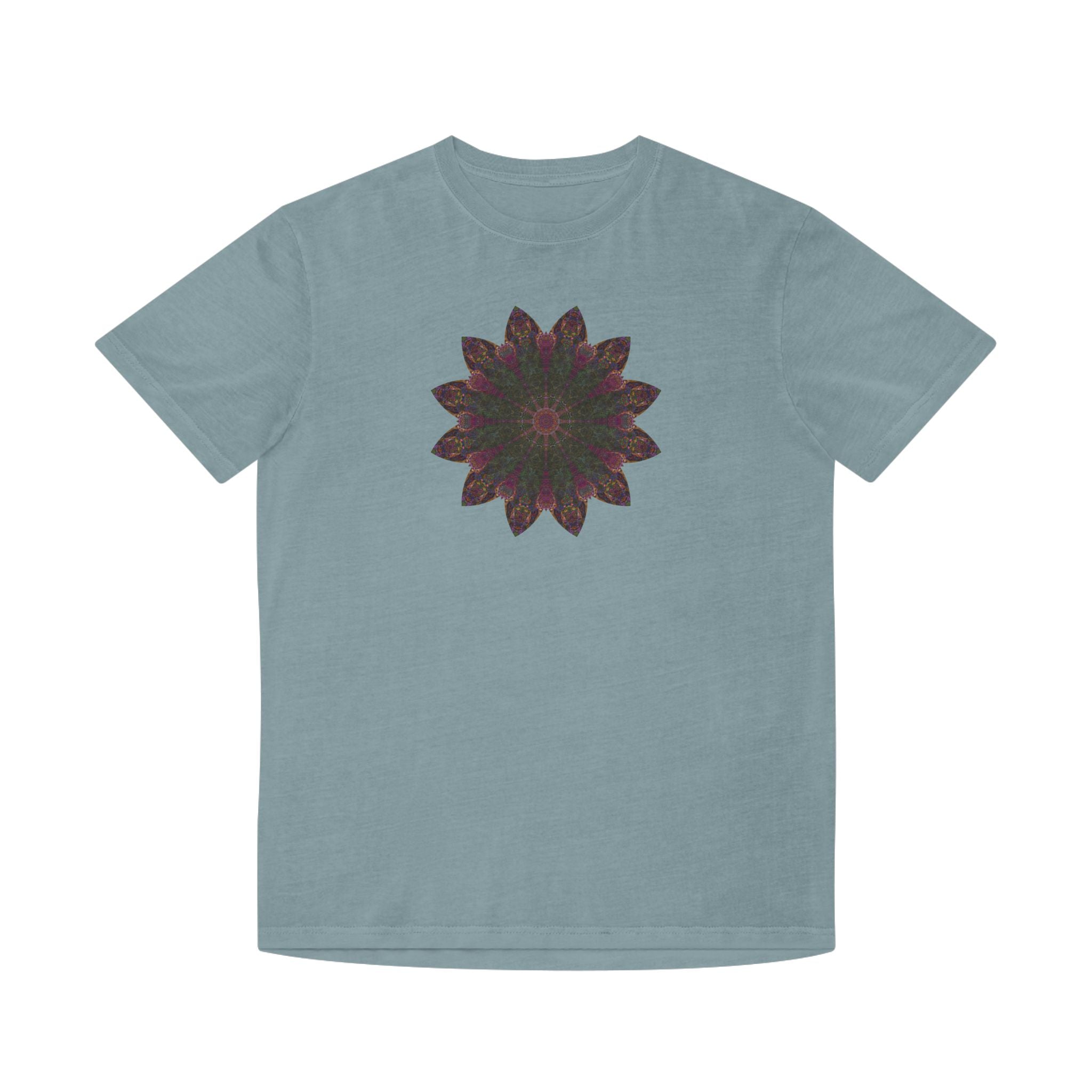Unisex Faded Shirt - Love Light Mandalas No.7
