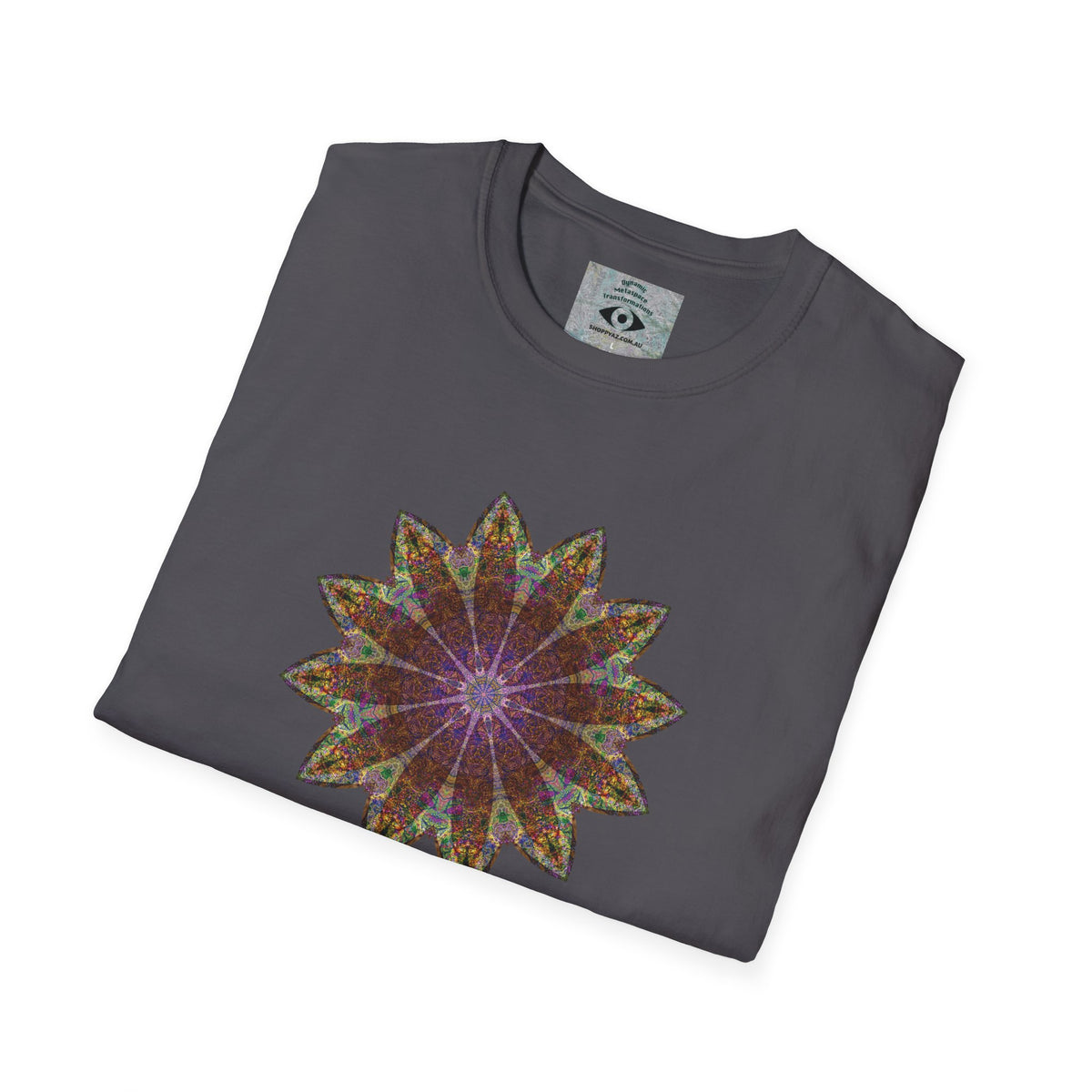 Unisex Softstyle T-Shirt - Love Light Mandalas No.13