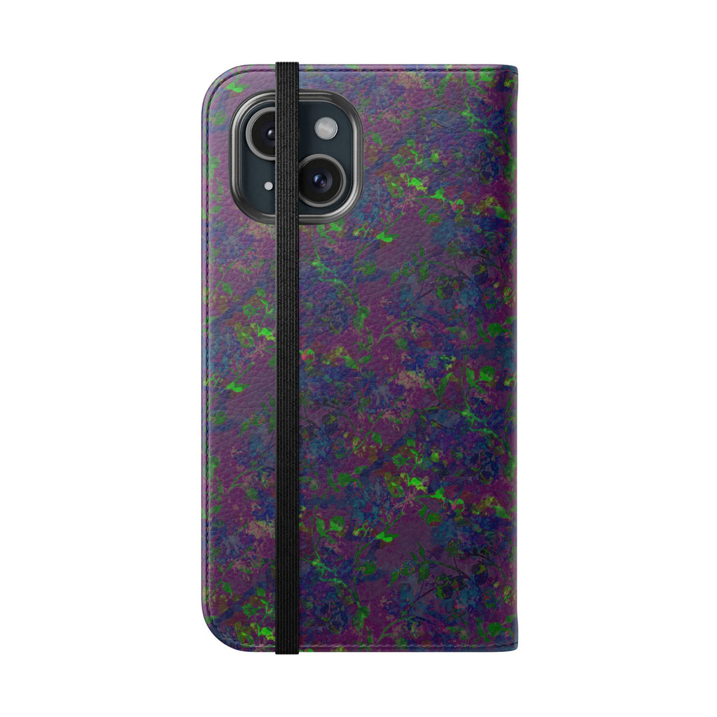 iPhone 15 Flip Case - Hidden Weave Series V3 No.23