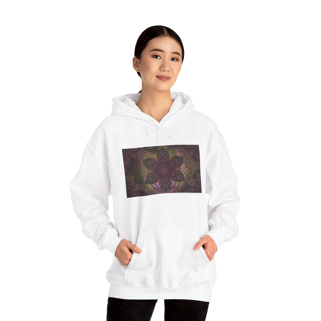 Unisex Heavy Blend™ Hooded Sweatshirt - Love Light Flowers No.L8LM3