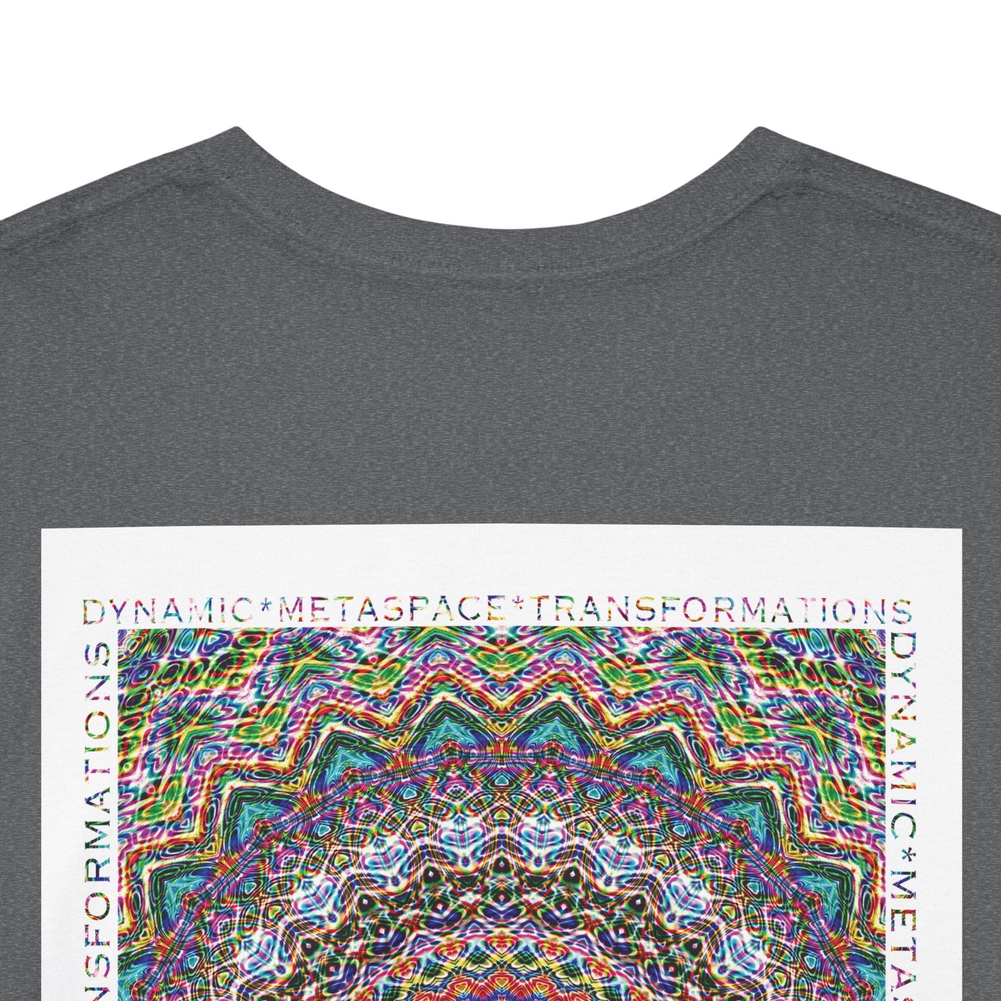 Unisex Heavy Cotton Tee (Back) - DMT Seer No.7