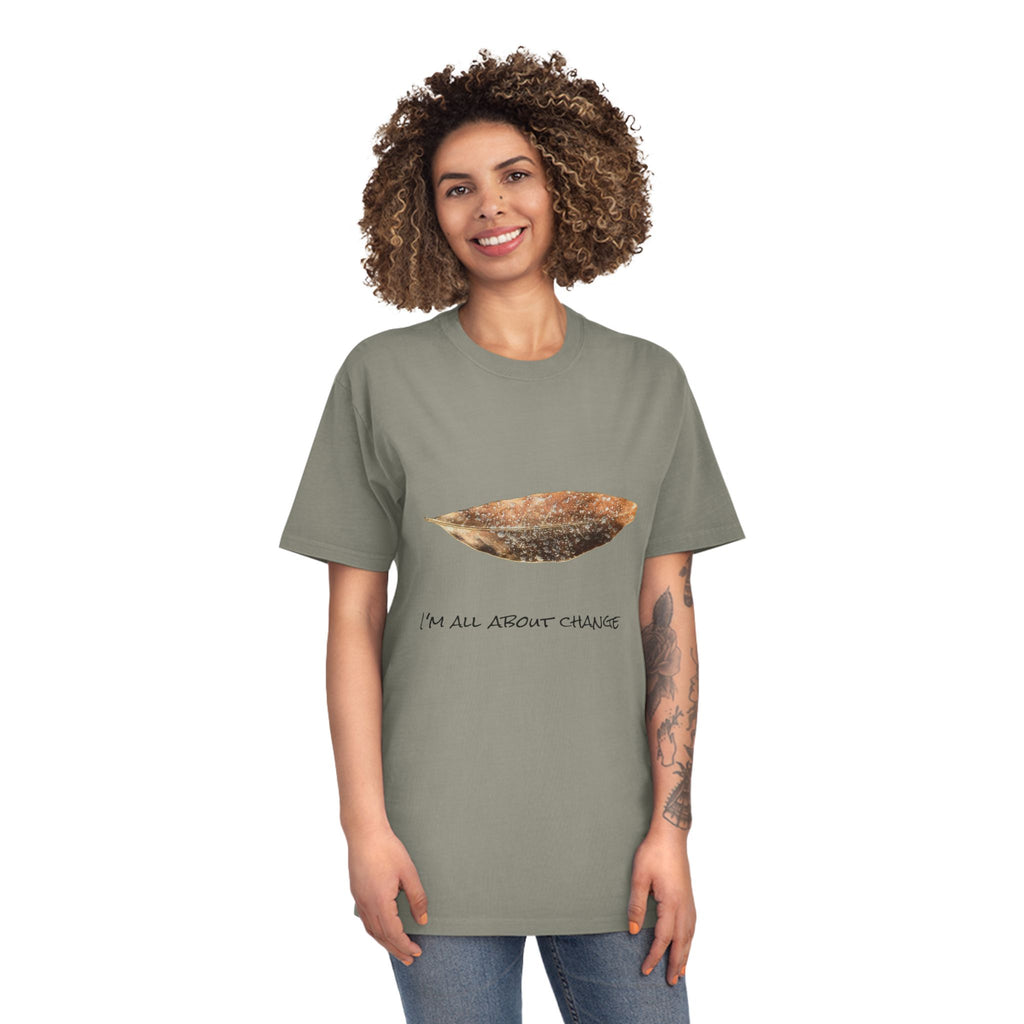 Unisex Faded Shirt - All About Change No.1