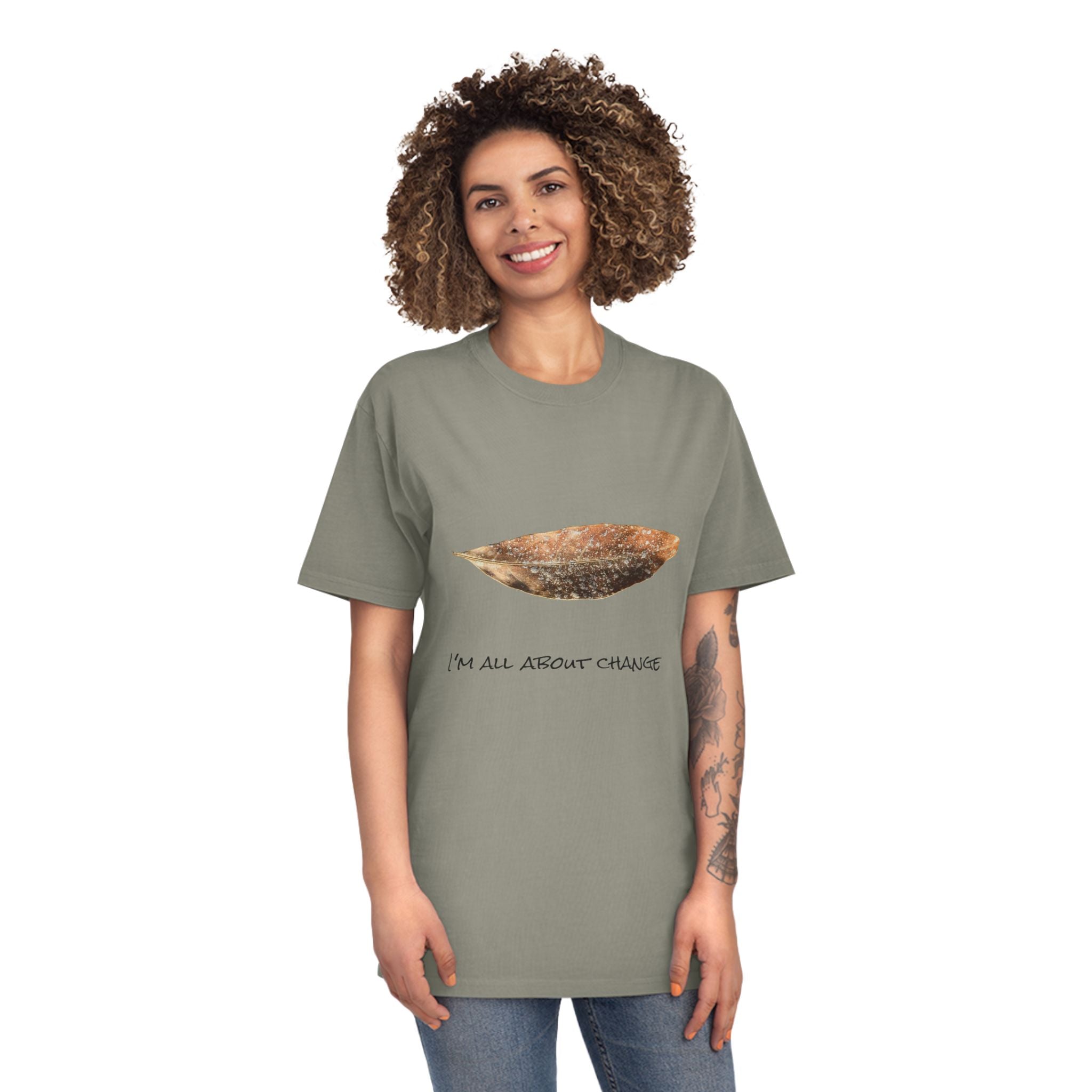 Unisex Faded Shirt - All About Change No.1