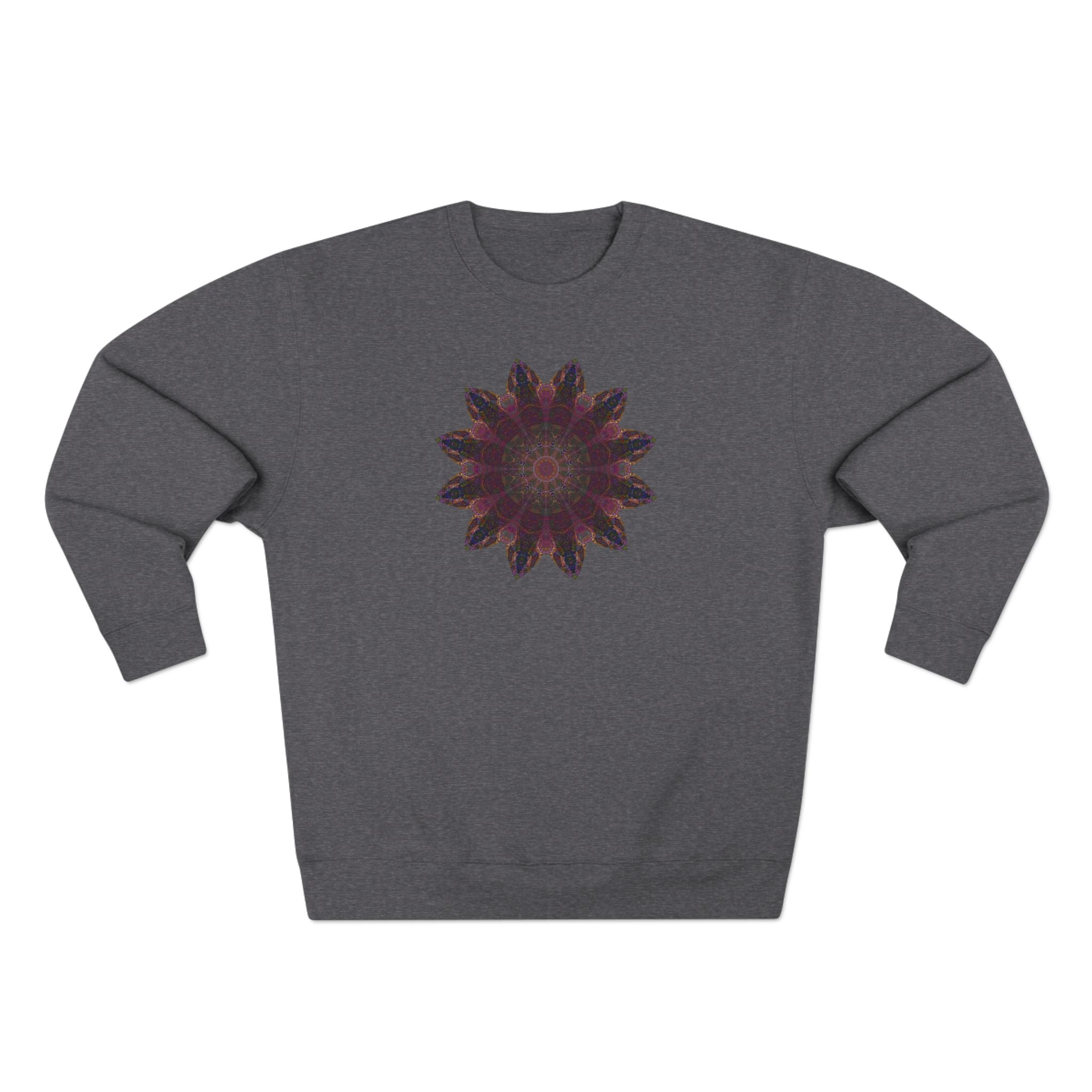 Unisex Crewneck Sweatshirt - Love Light Mandalas No.8