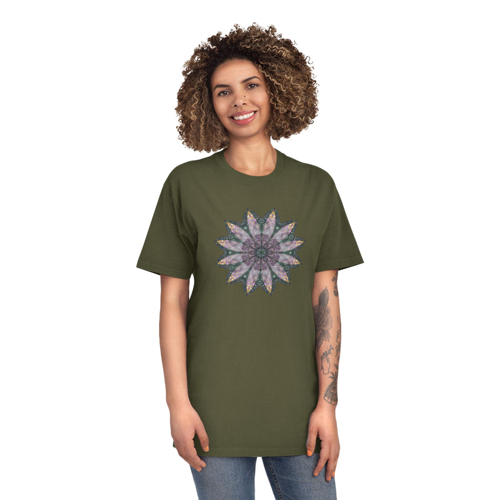 Unisex Faded Shirt - Love Light Mandalas No.21