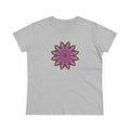 Women's Midweight Cotton Tee - Love Light Mandalas No.16
