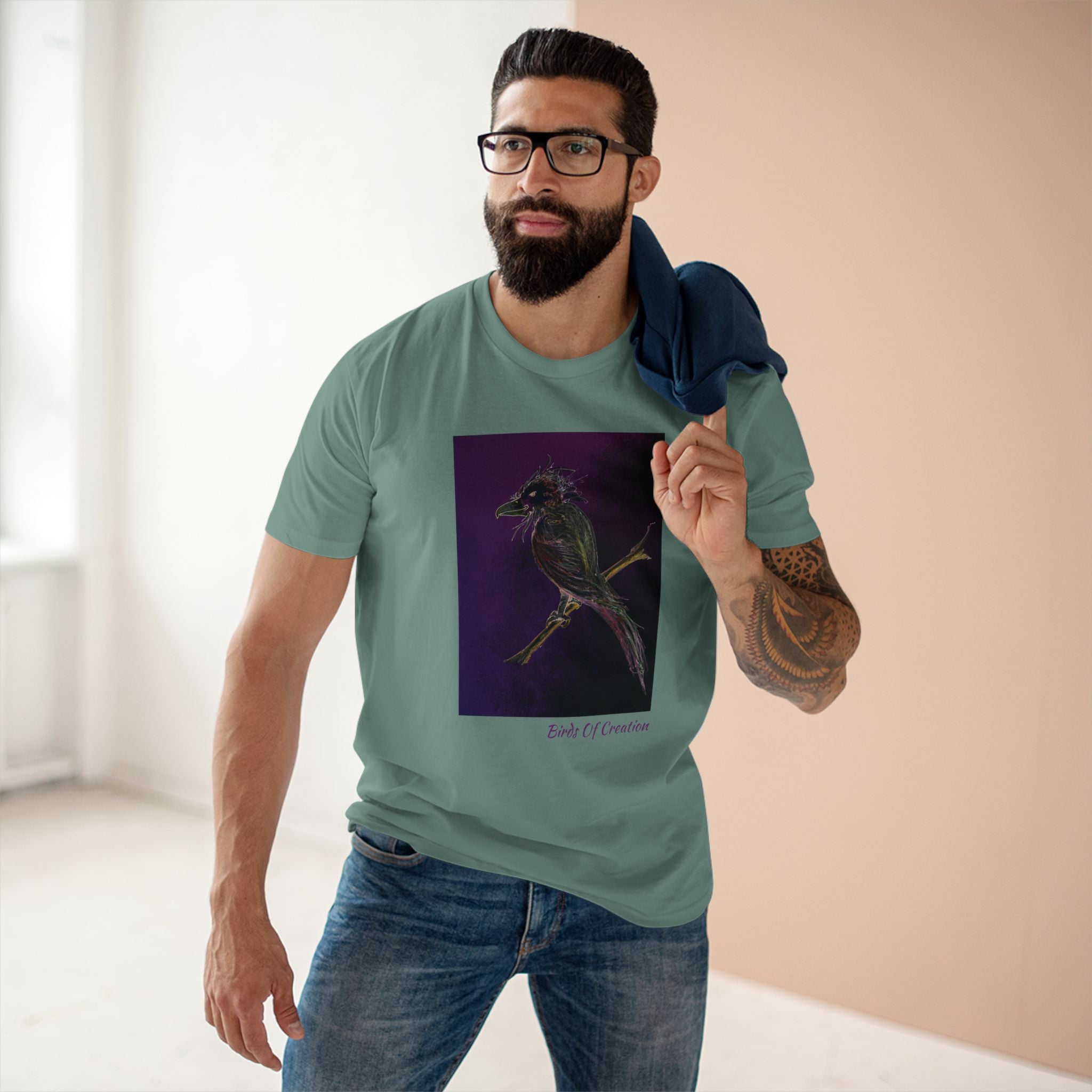 Men's Staple Tee - Birds Of Creation No.1
