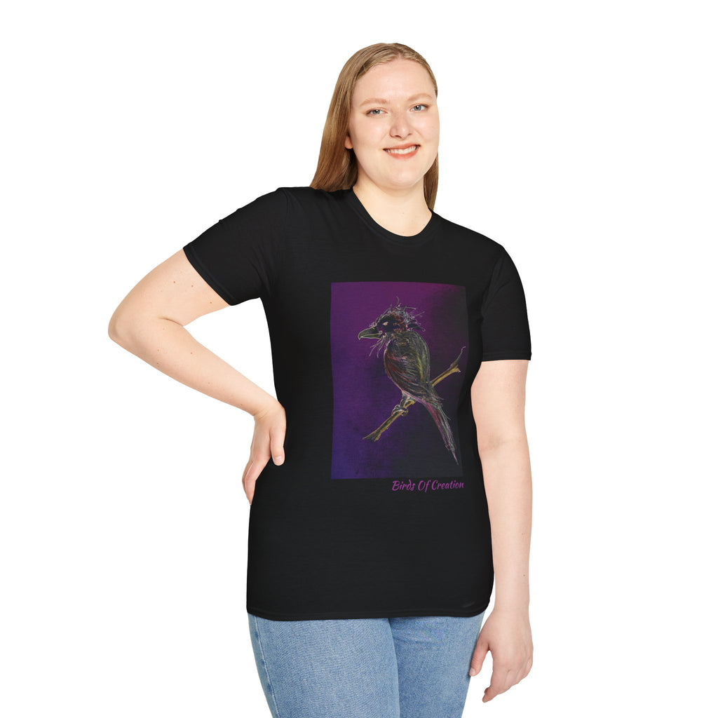Unisex Softstyle T-Shirt - Birds Of Creation No.1