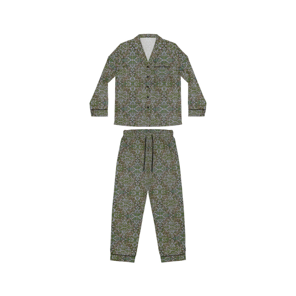 Women's Satin Pajamas - Hidden Weave No.7