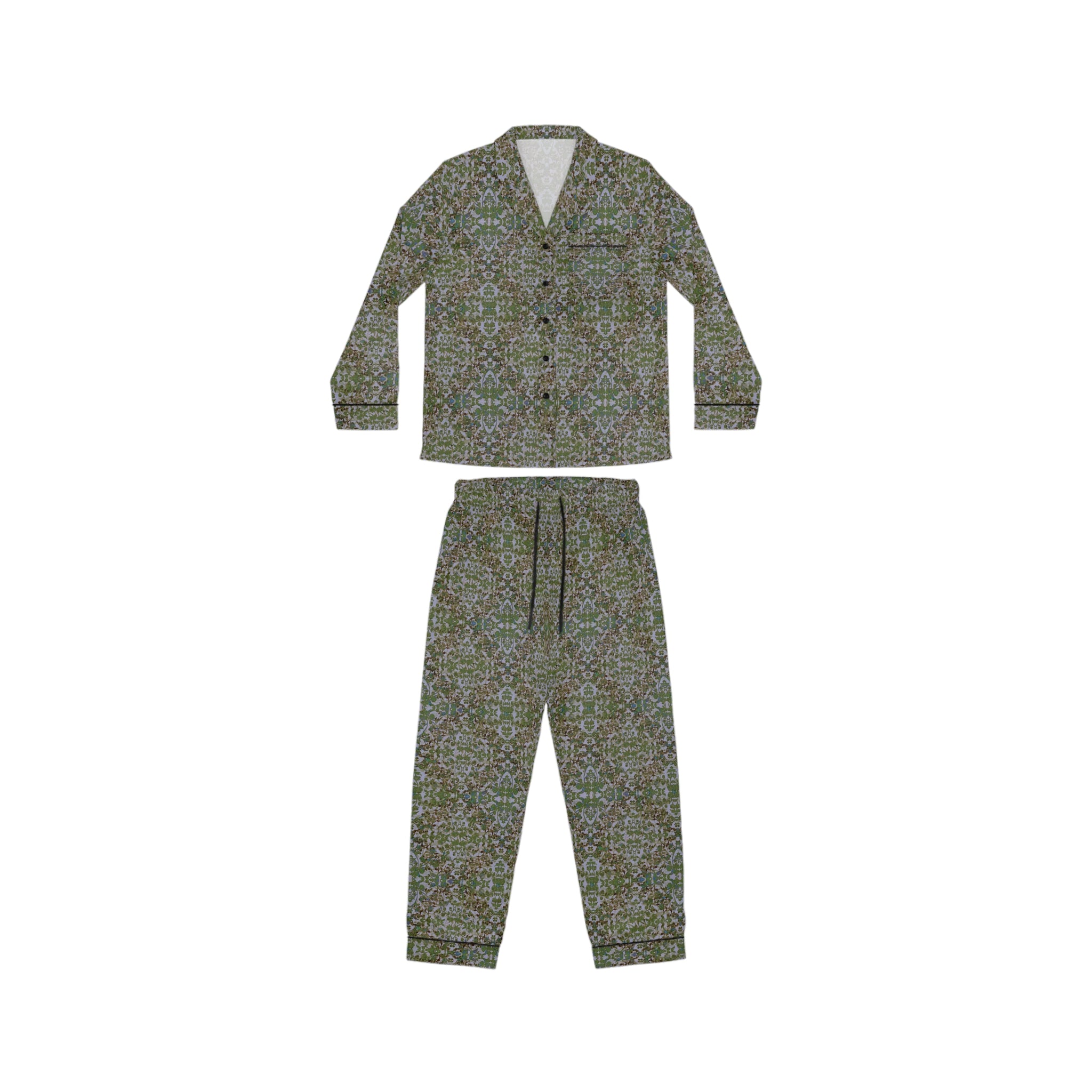 Women's Satin Pajamas - Hidden Weave No.7