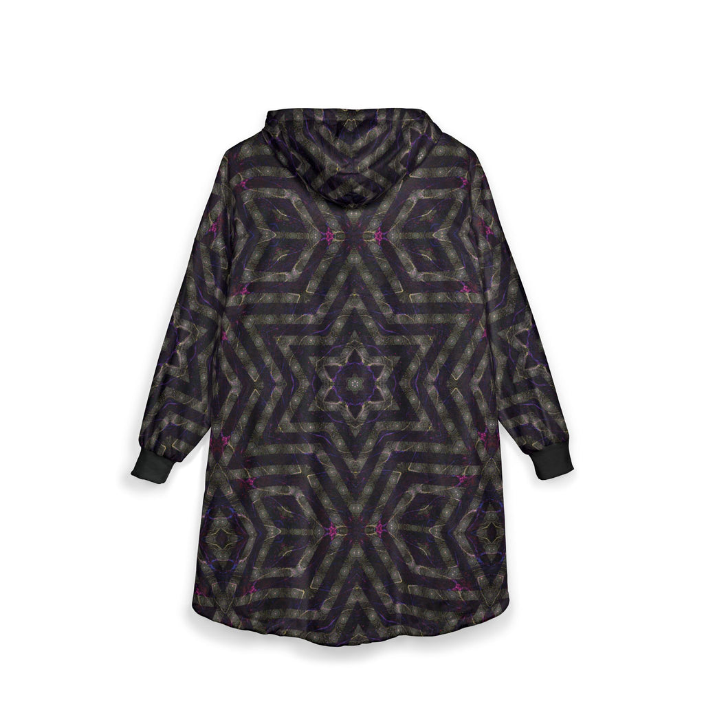 Unisex Hooded Blanket - P5 Kaleidoscopic No. 14