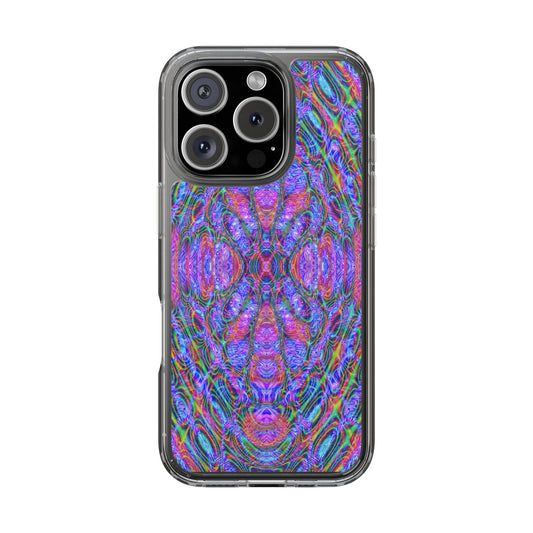 iPhone 16 Clear Case – DMT Seer No.22
