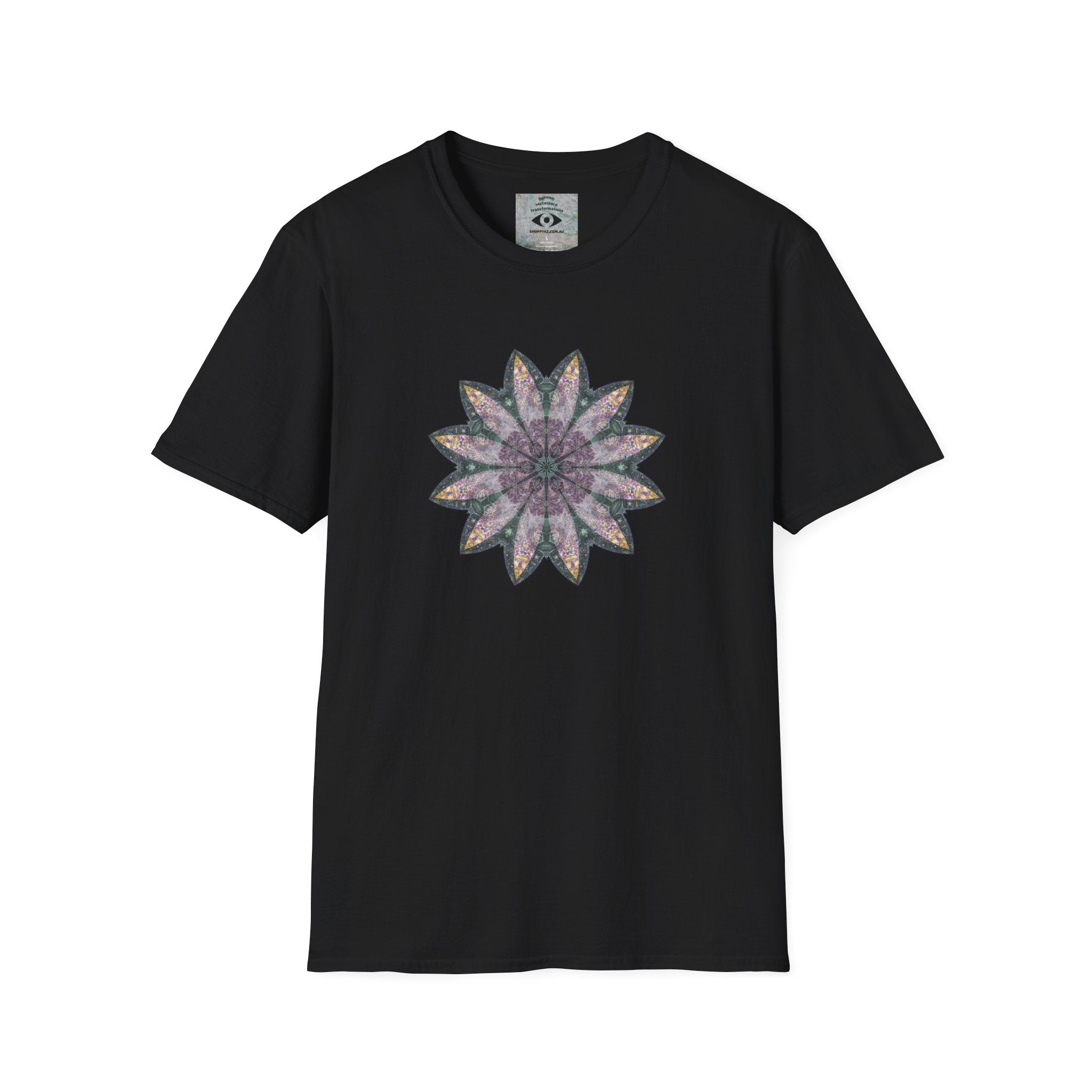 Unisex Softstyle T-Shirt - Love Light Mandalas No.21