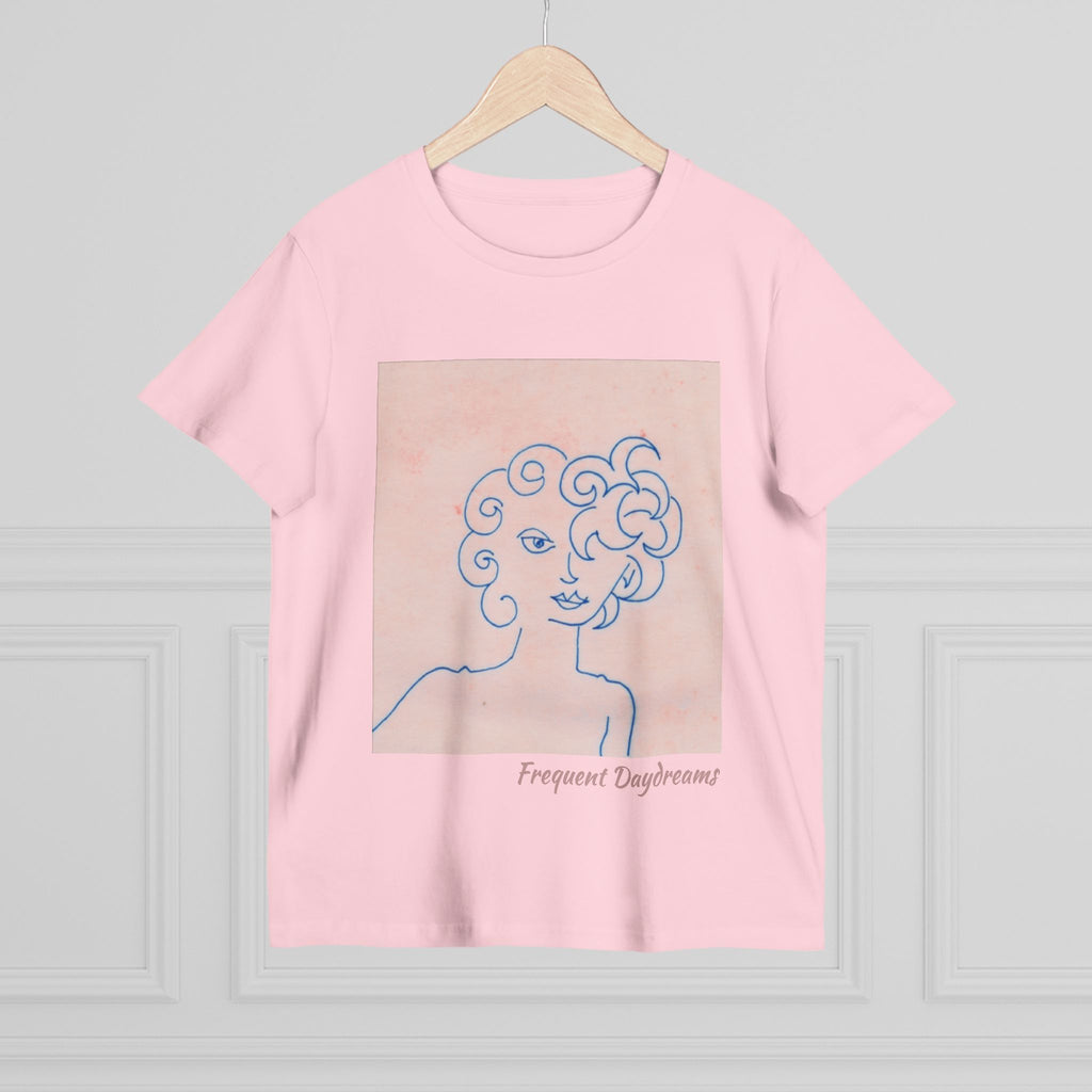 Women’s Maple Tee - Frequent Daydreams Sketch No.47