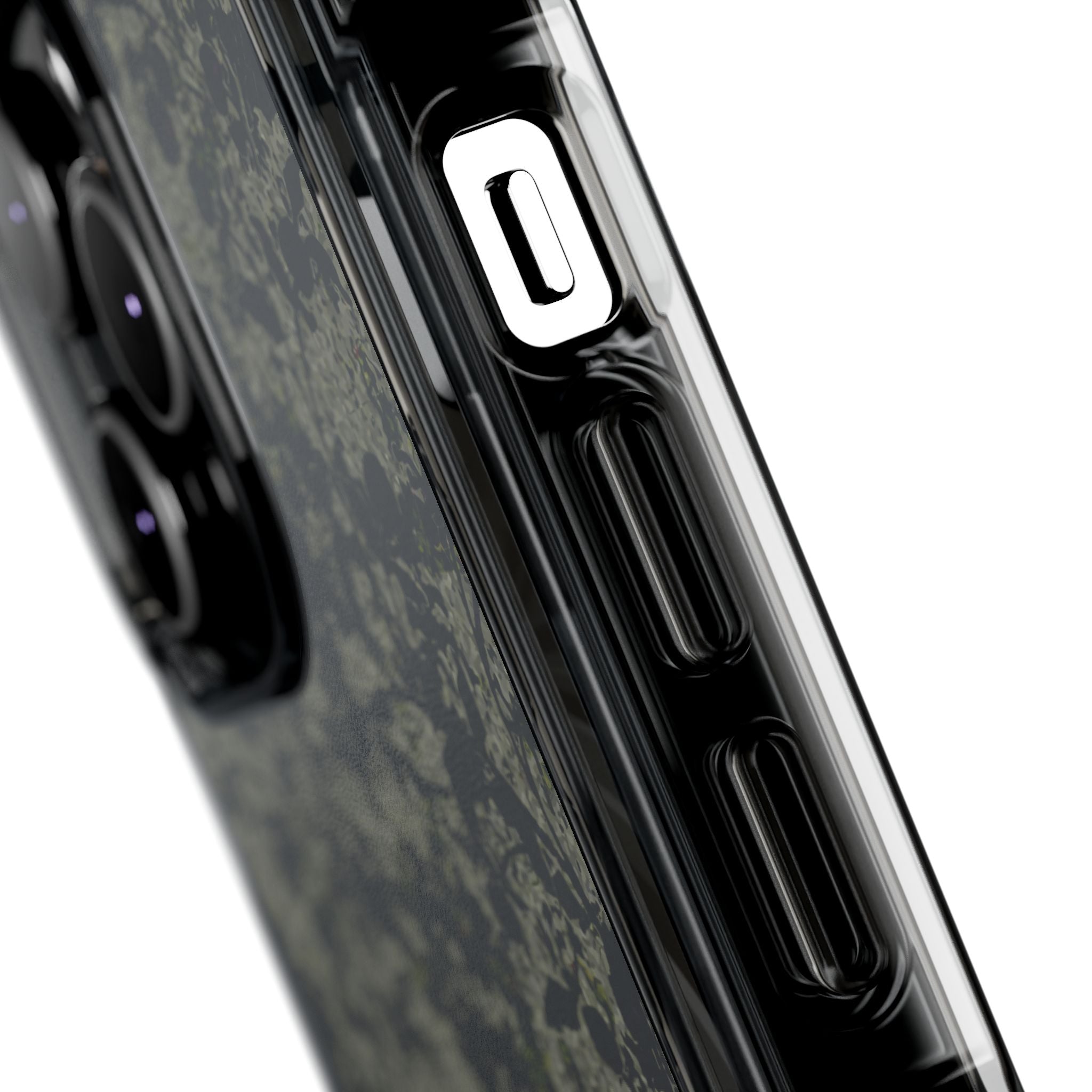 iPhone 14 Magnetic Clear Impact Case - Hidden Weave Series V3 No.25