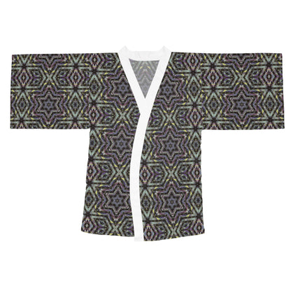 Long Sleeve Kimono Robe - P5 Kaleidoscopic No.1