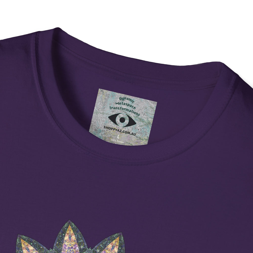 Unisex Softstyle T-Shirt - Love Light Mandalas No.21